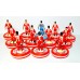 Subbuteo Andrew Table Soccer Olympiacos 2024-25 on WSB Professional bases